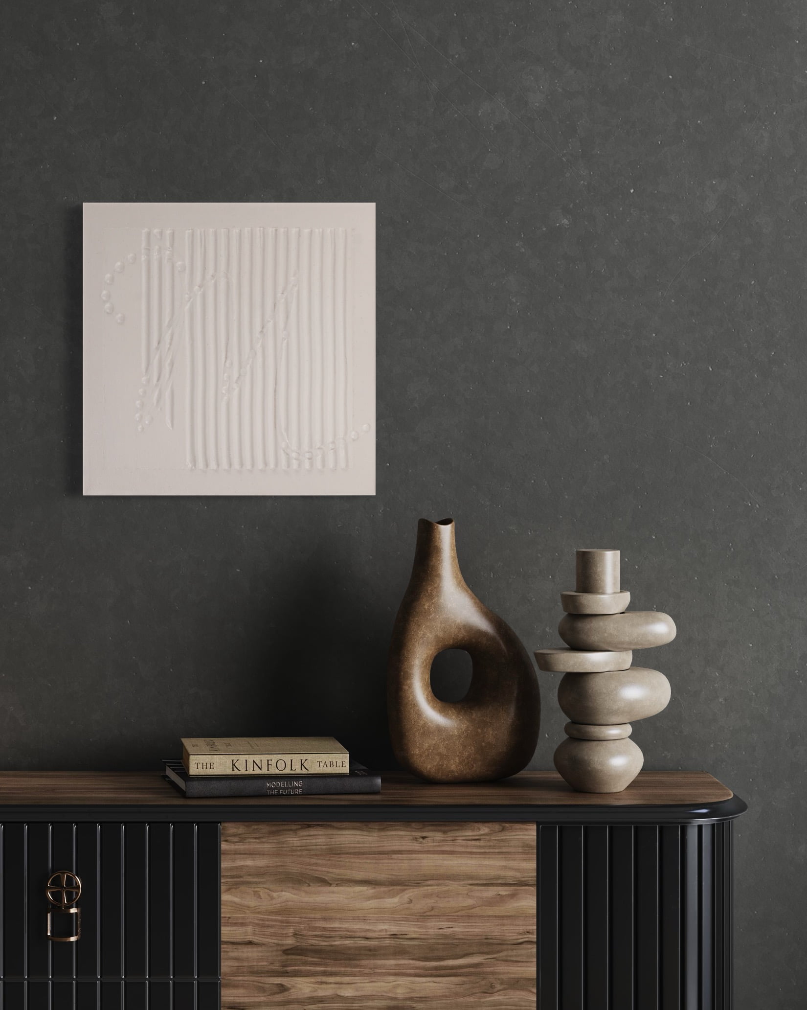 Envie d'une déco unique sur mesure ? Laissez-vous émerveiller par cette Initiale texture